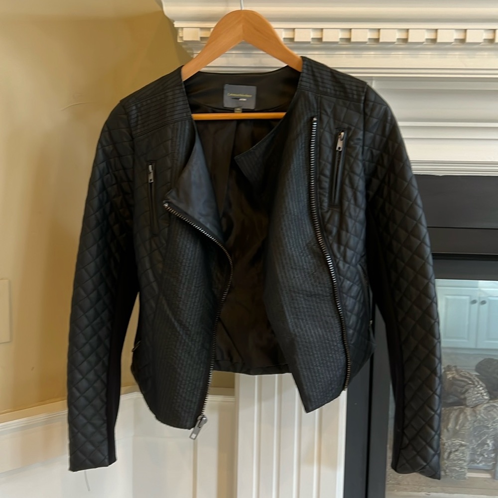 Faux Leather Jacket